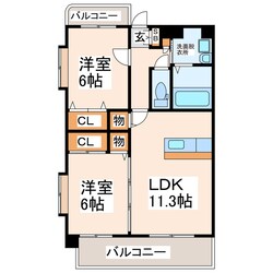 レオグランド山ノ神の物件間取画像